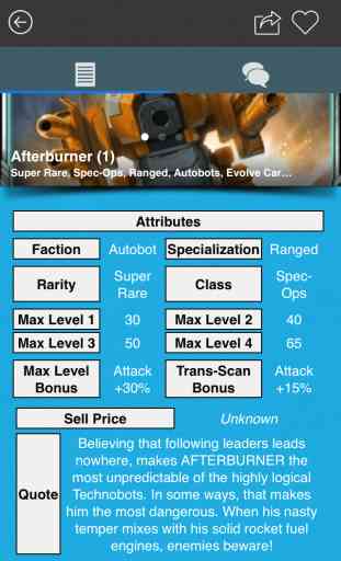 Guide for Transformers Legends 4