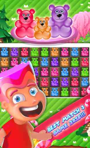 Gummy Mania - Match 3 Magic Candy Drop Treats Blaster Blitz Mania 3