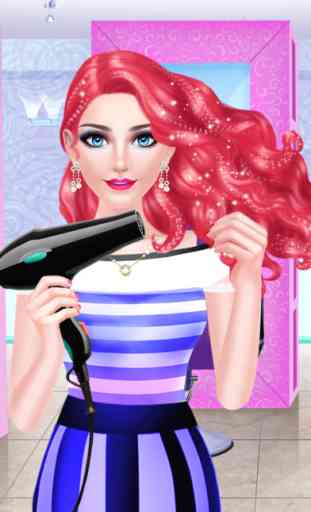 Hair Styles Fashion Girl Salon: Spa, Makeup & Dress Up Beauty Game for Girls 1