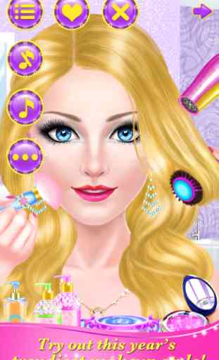 Hair Styles Fashion Girl Salon: Spa, Makeup & Dress Up Beauty Game for Girls 3