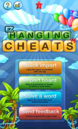 Hanging with free EZ Cheats – auto cheat with OCR for Hanging With Friends game 1