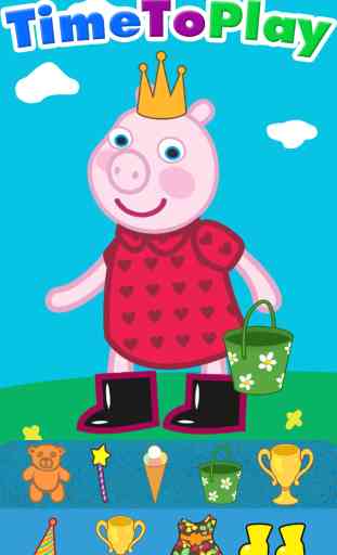 Happy Pig Family Party - Style and Design Fashion World Kids Game 1