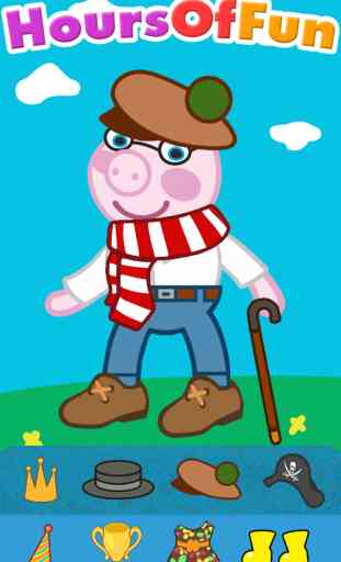 Happy Pig Family Party - Style and Design Fashion World Kids Game 2