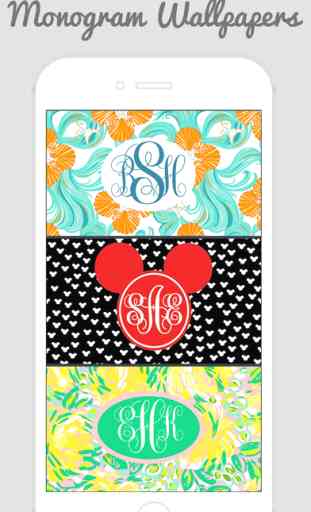 HD Monogram Wallpapers - Customize Home and Lock Screen with best wallpapers 2