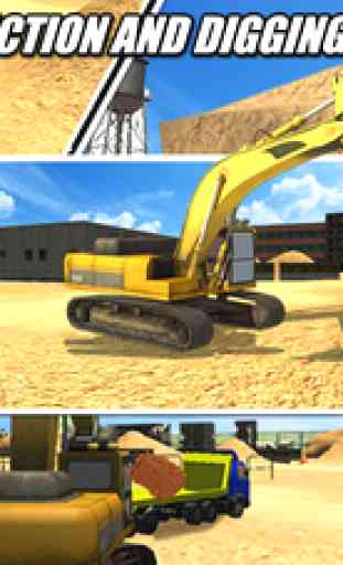 Heavy Excavator Crane 3D – Construction & Digging Machine Simulator Game for Modern City Building 1