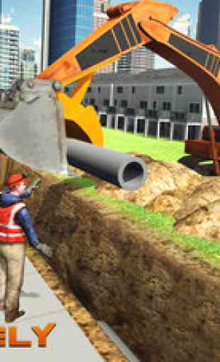 Heavy Excavator Crane Simulator 3D – A PRO construction truck driver challenge 2