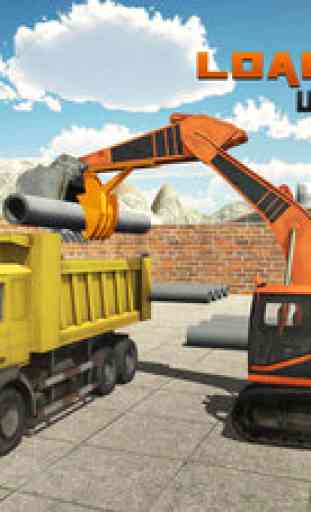 Heavy Excavator Crane Simulator 3D – A PRO construction truck driver challenge 3