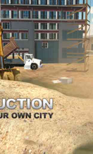 Heavy Excavator Simulator – 3D Construction Crane Operator and Sand Transport Truck Driver Simulation Game 4
