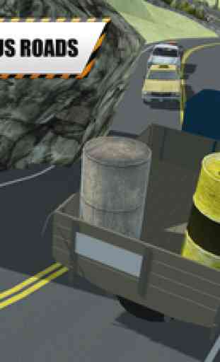 Hill Climbing Petrol Truck – Drive cargo lorry in this driving simulator game 3