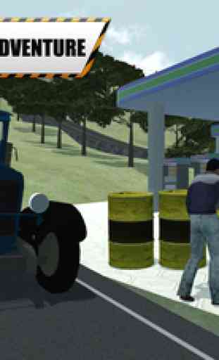 Hill Climbing Petrol Truck – Drive cargo lorry in this driving simulator game 4