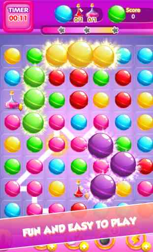 Gummy Gush Fever - Top Match3 Lollipop Drop 4