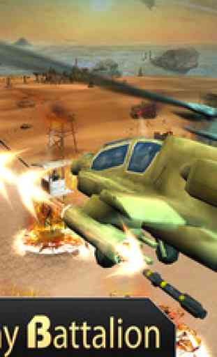 Gunship Helicopter War 3D – Modern Air Combat Battle Flight Simulation 4