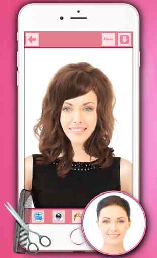 HairStyle Makeover For Girls - Hair Salon Editor 4