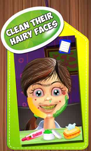 Hairy Face Salon - Hair dresser and hair stylist salon game 4