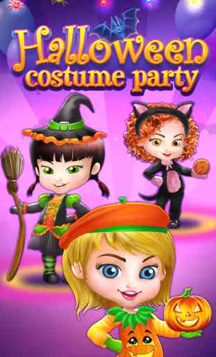 Halloween Costume Party - Spooky Salon, Spa Makeover & Dress Up 1