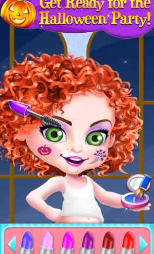 Halloween Costume Party - Spooky Salon, Spa Makeover & Dress Up 4