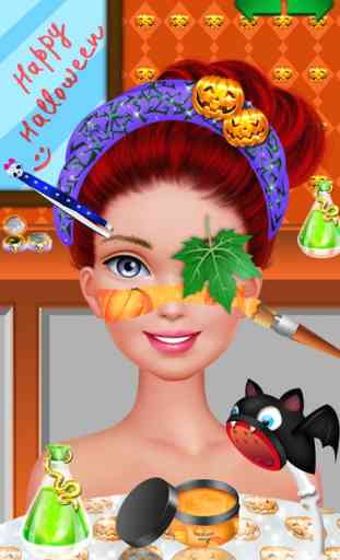 Halloween Makeover - Kids Makeup & Dress Up Games 2