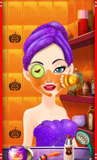 Halloween Salon, Dress up, Spa Makeover kids games 1