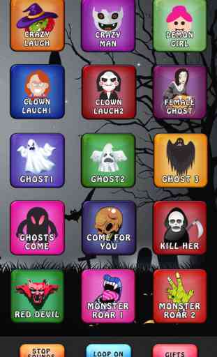 Halloween Sounds & Scary Ringtones Box for iPhone 2