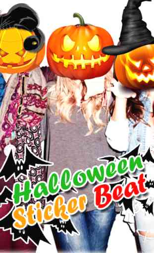 Halloween Sticker Beat -Camera Photo Sticker Plus HD 1