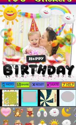 Happy Birthday Picture Frames 3
