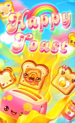 Happy Toast Jumper : Games for the girly girl 1