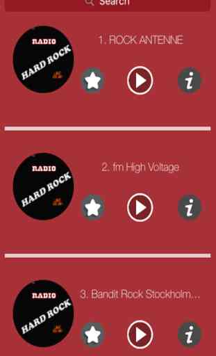 Hard Rock Music Radios - Top Stations Music Player 3