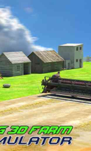 Harvesting 3D Farm Simulator - Agriculture Crops Reaping & Plowing Machine 1