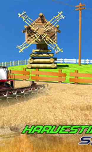 Harvesting 3D Farm Simulator - Agriculture Crops Reaping & Plowing Machine 2