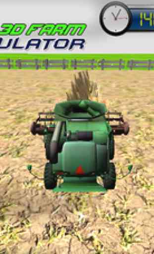 Harvesting 3D Farm Simulator - Agriculture Crops Reaping & Plowing Machine 4