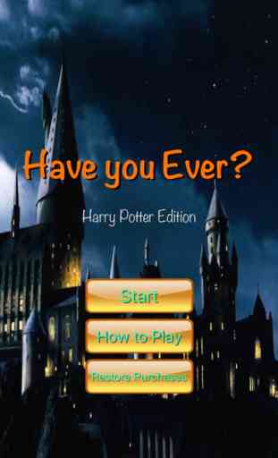 Have You Ever? - Harry Potter Edition 1