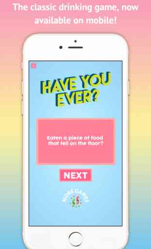 Have You Ever? Party Game with Never Ending Truths 4