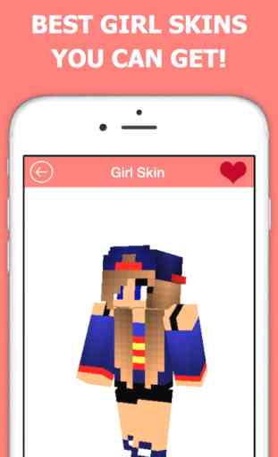 HD Girl Skins for Minecraft PE 1