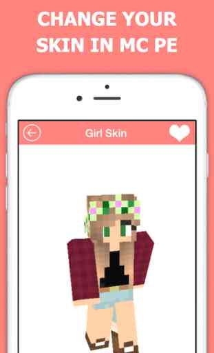 HD Girl Skins for Minecraft PE 4