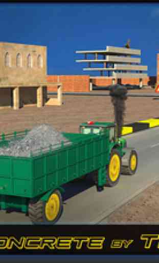 Heavy Concrete Excavator Tractor Simulator 4