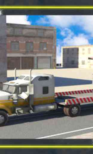 Heavy Equipment Transporter Truck - Excavator - Road Roller - Crane 1