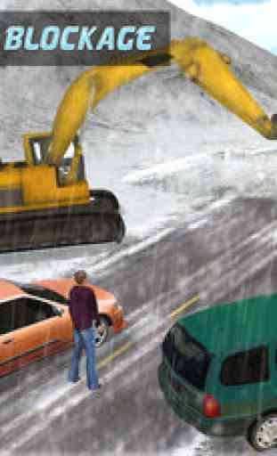 Heavy Snow Excavator Simulator – 3D Crane Truck Simulation Game 2