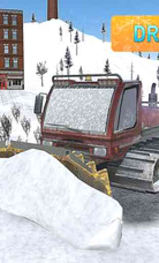 Heavy Snow Excavator Truck Simulator 3D – Real Backhoe Simulation Game 3