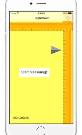 Height Ruler - Measure height using your iPhone 2
