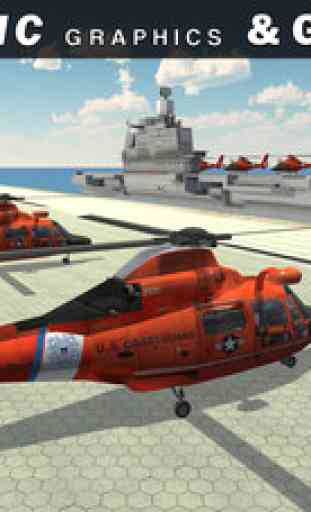 Helicopter Transport Ship Simulator- Flight game 1