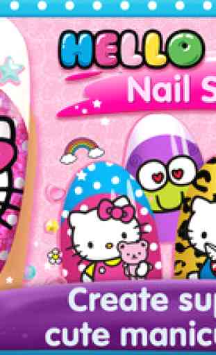 Hello Kitty Nail Salon 1