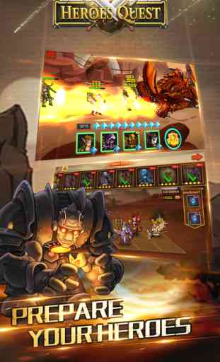 Heroes Quest: Explore Magic Lands & Fight Battles 3