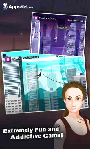 Heroine Rope Swing and Fly – The District Rebellion Runner 1