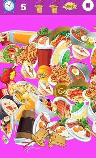 Hidden Object - Foods finding objects games 2