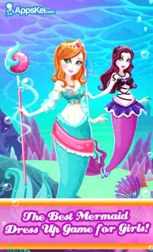 High Mermaid Descendants Dress Up – Princess Party Games for Free 1