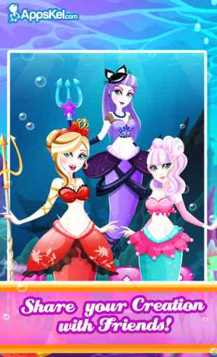 High Mermaid Descendants Dress Up – Princess Party Games for Free 3