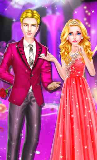 High School Prom Night - Beauty Girl Makeover Game 1