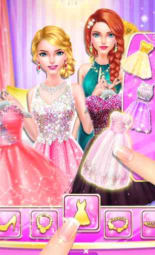High School Prom Night - Beauty Girl Makeover Game 4