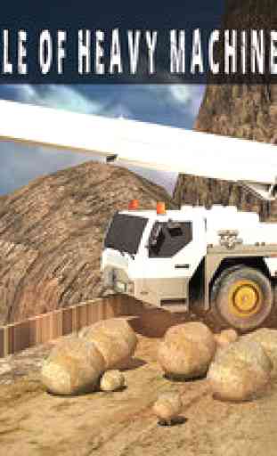 Hill Climber Mountain Drill Crane Simulator 3D 3