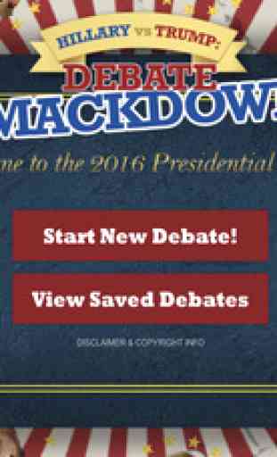 Hillary vs Trump: Debate Smackdown! 1